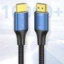Vention Cable HDMI 2.1 8K 48Gbps High Speed, Macho-Macho, 1 Metro, Color Azul